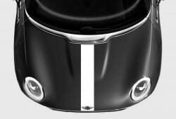 Bandes Capot Effet Carbone